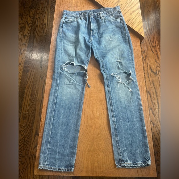 Levi's Blue Slim Jeans Classic Style - Picture 1 of 5